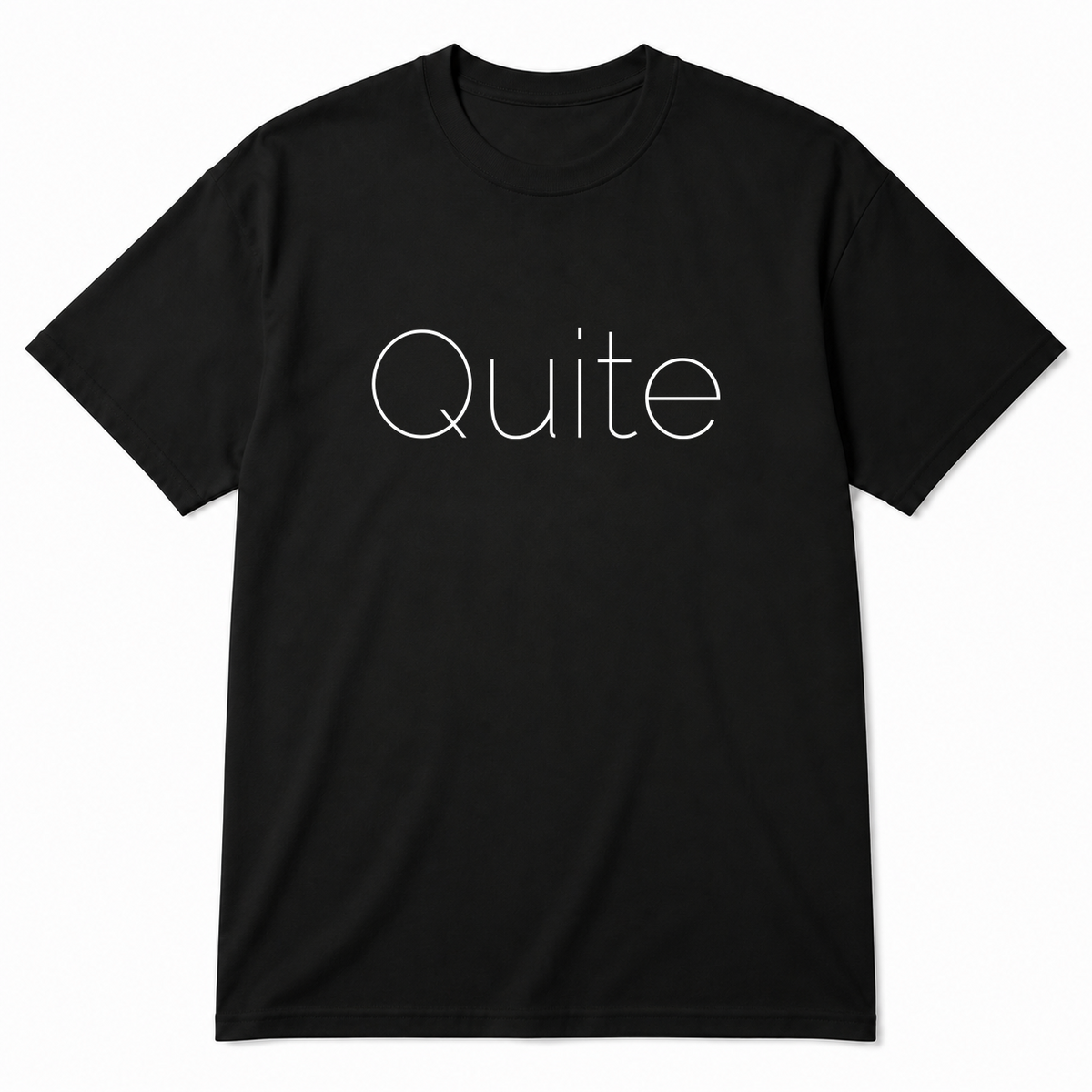 Quite T-Shirt in black