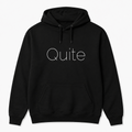 Quite Hoodie in black