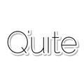 Quite die-cut sticker