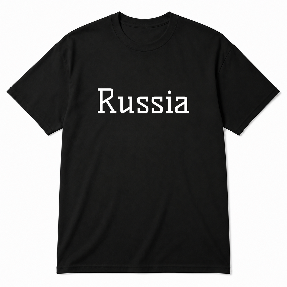 Russia T-Shirt in black