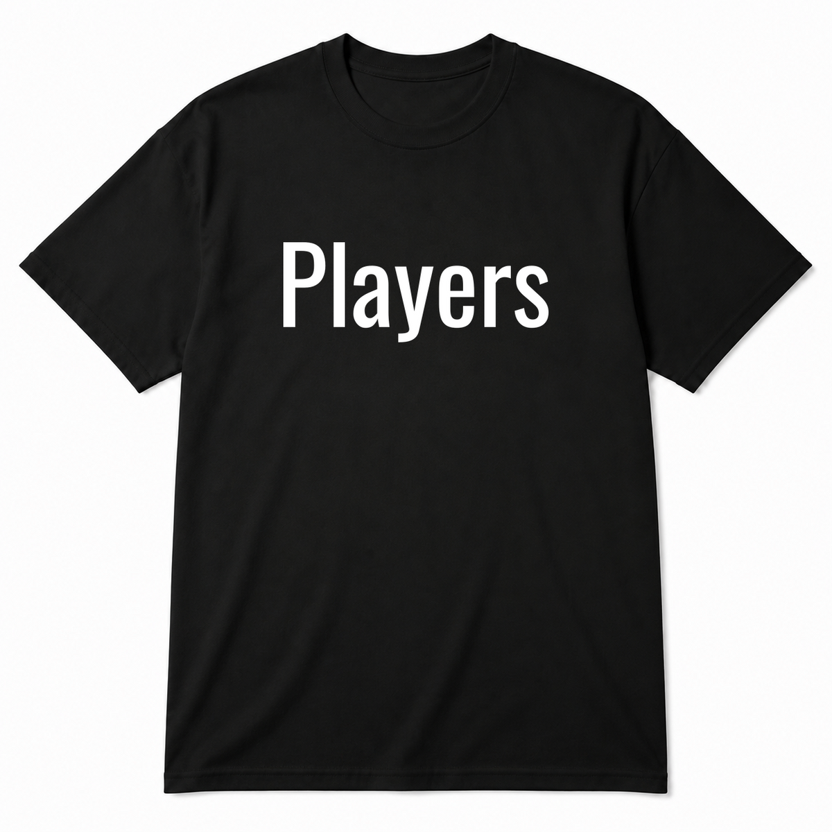 Players T-Shirt in black