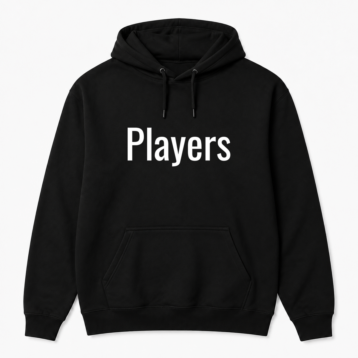 Players Hoodie in black