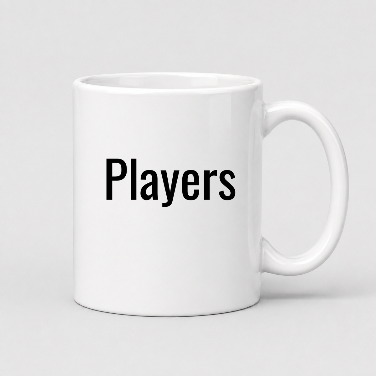 Players Mug in white