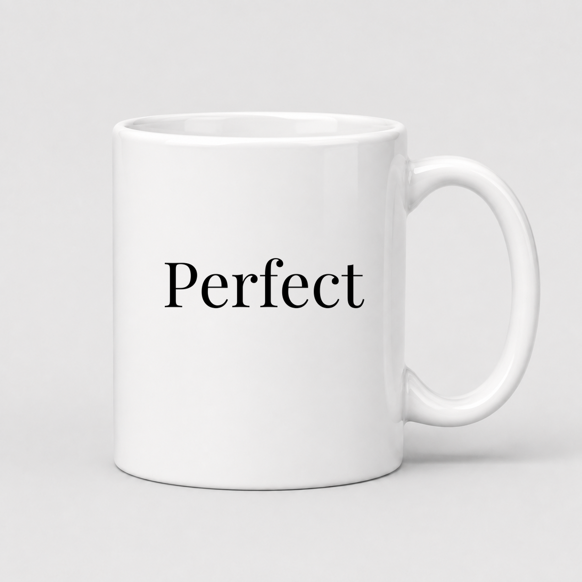 Perfect Mug in white