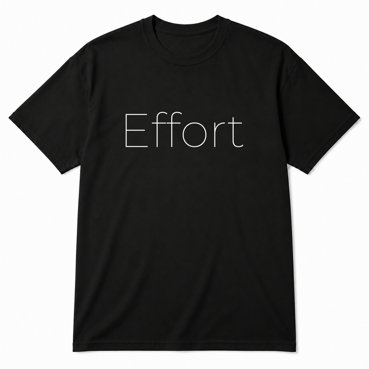 Effort T-Shirt in black