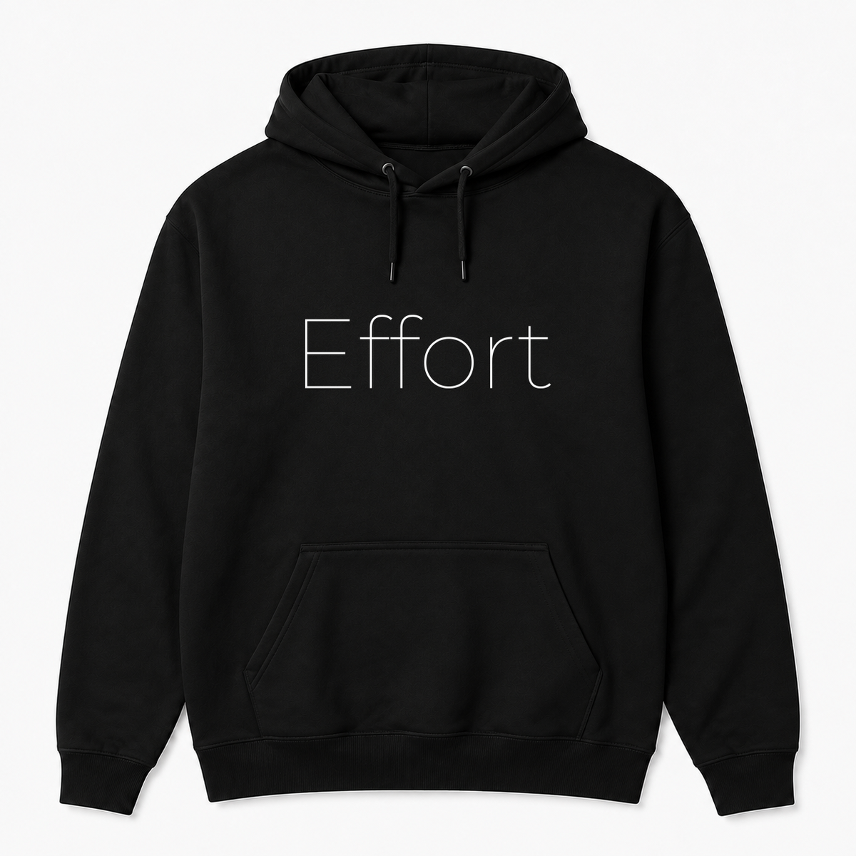 Effort Hoodie in black