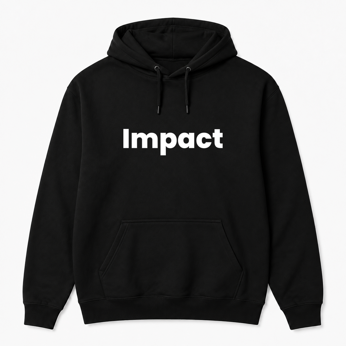 Impact Hoodie in black