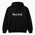 Secret Hoodie in black