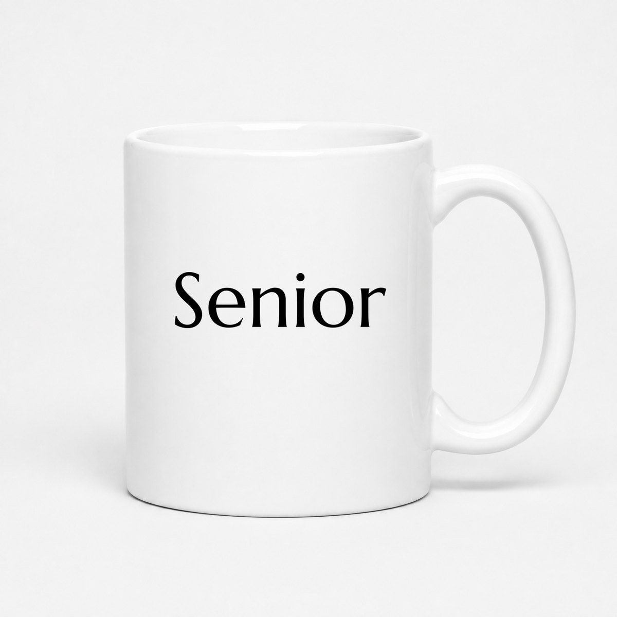 Senior Mug in white
