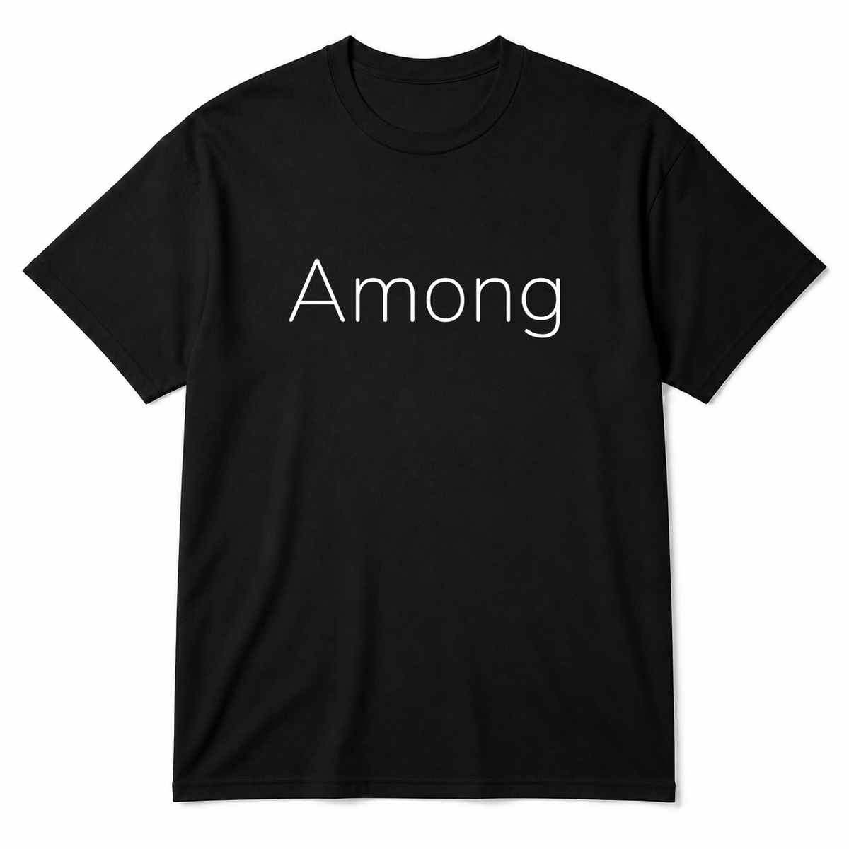 Among T-Shirt in black
