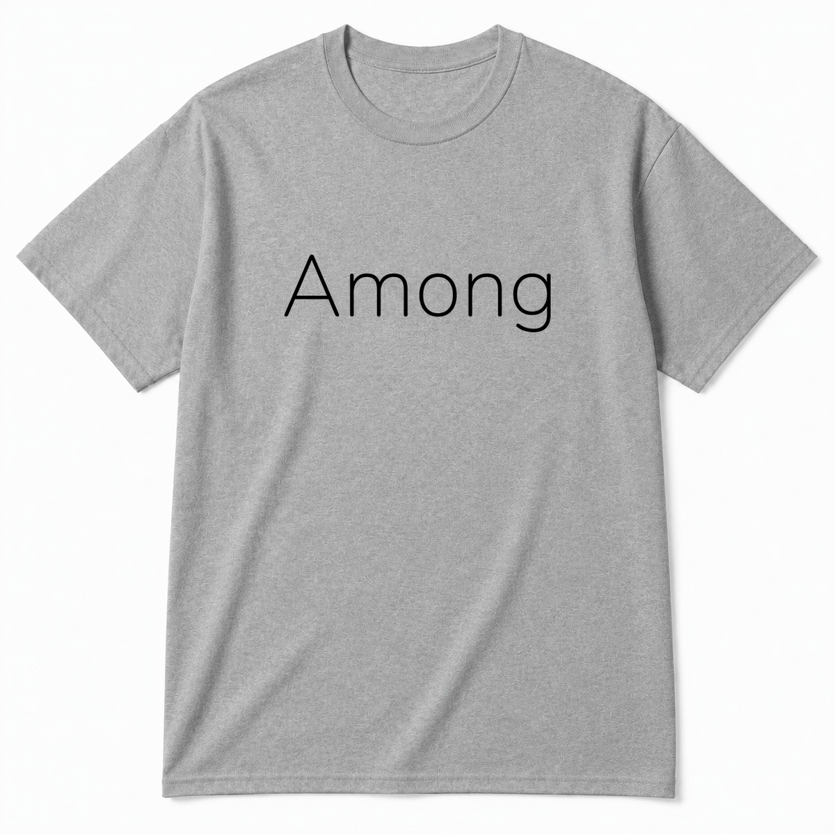 Among T-Shirt in gray