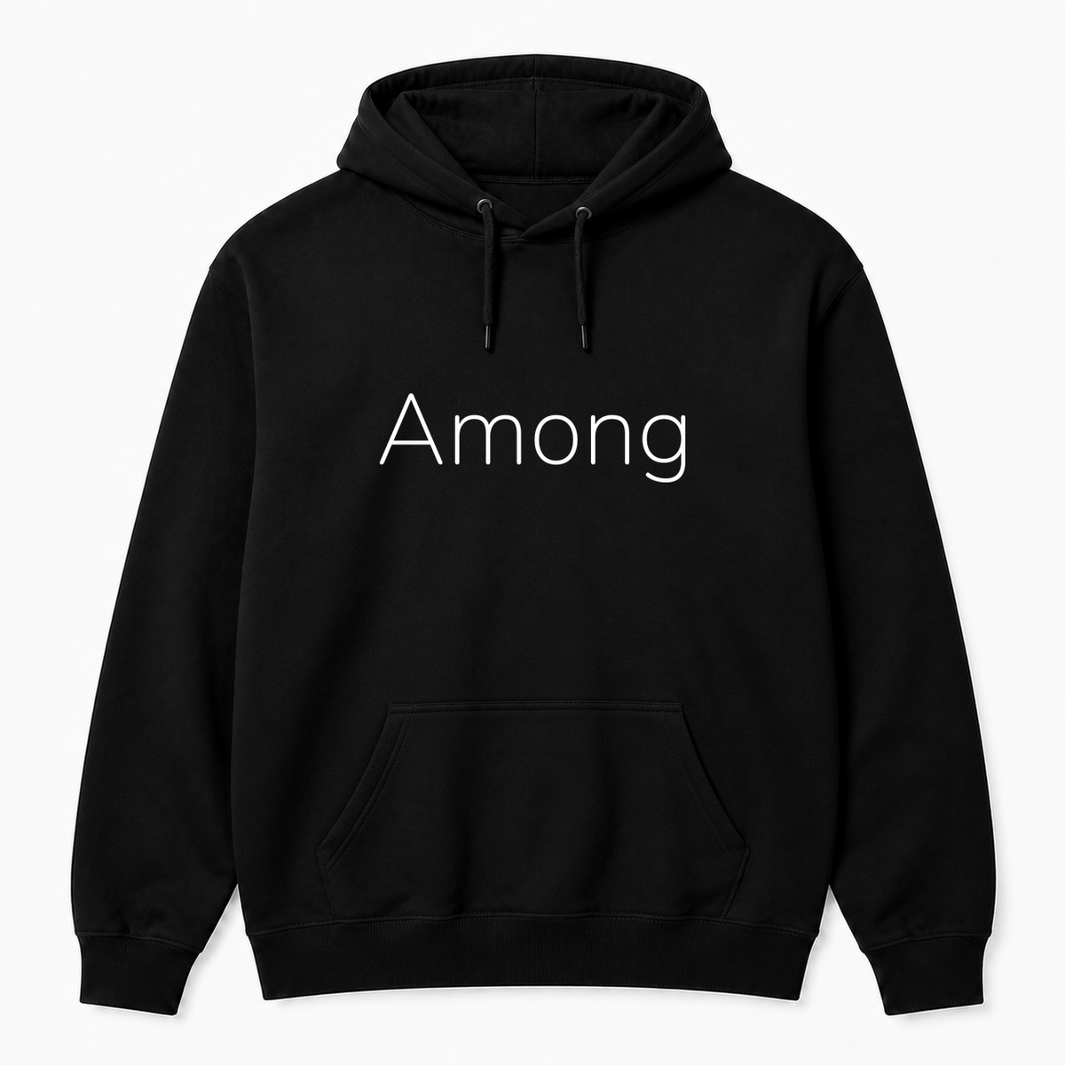 Among Hoodie in black