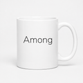 Among Mug in white