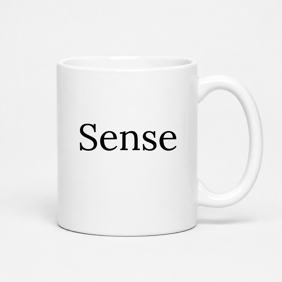 Sense Mug in white