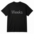 Weeks T-Shirt in black