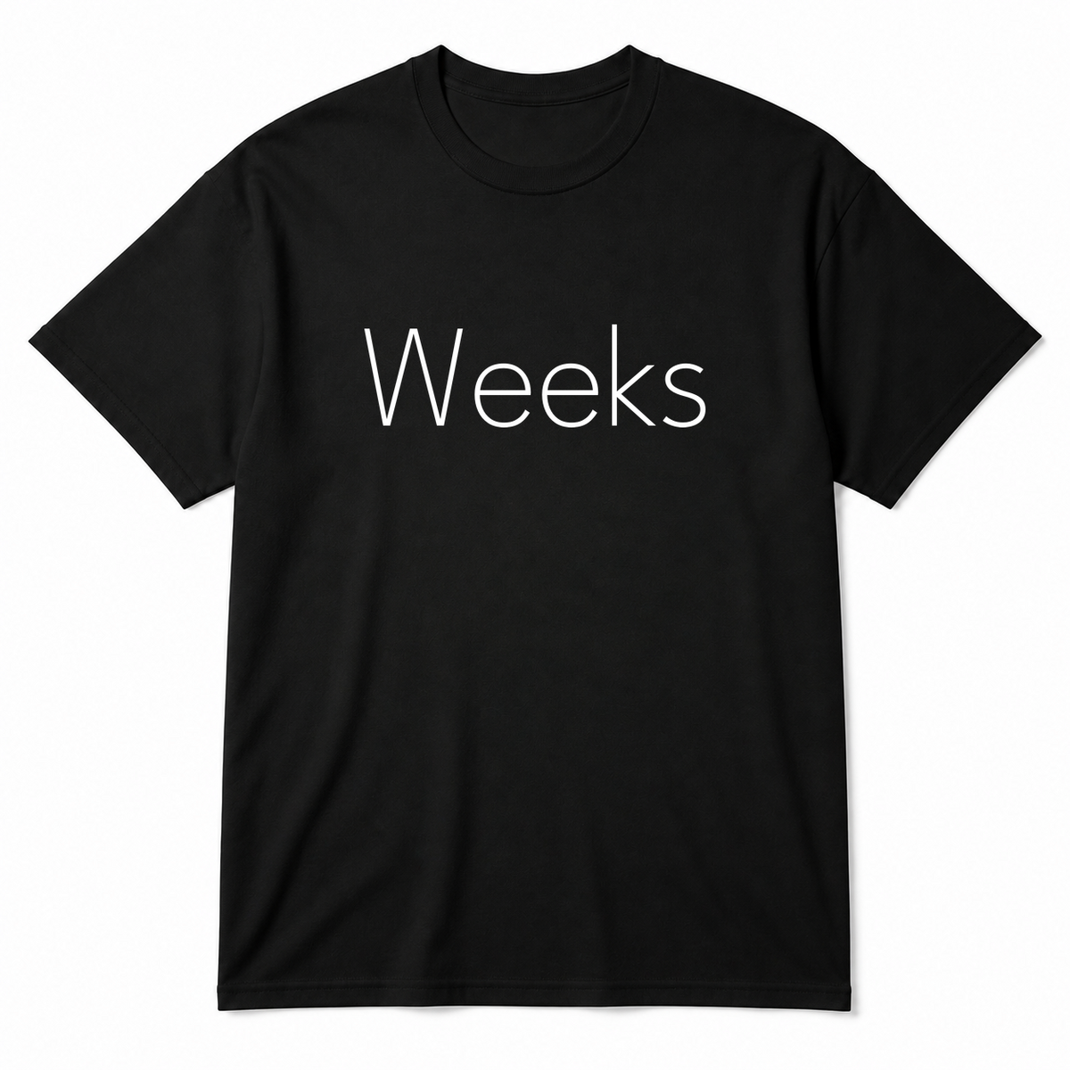 Weeks T-Shirt in black