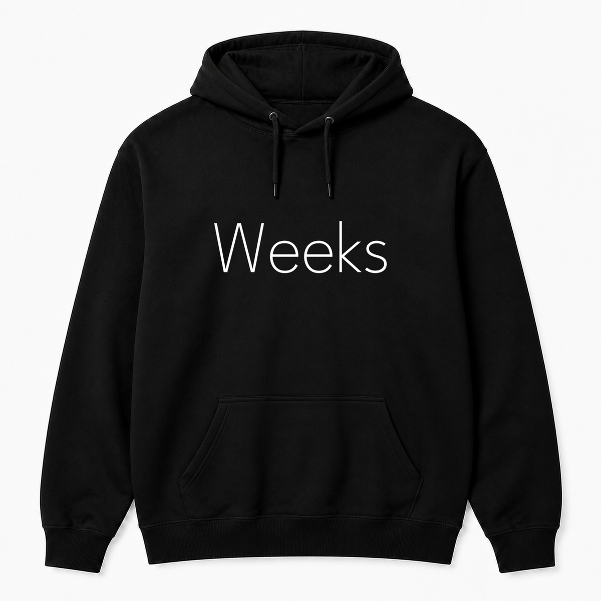 Weeks Hoodie in black