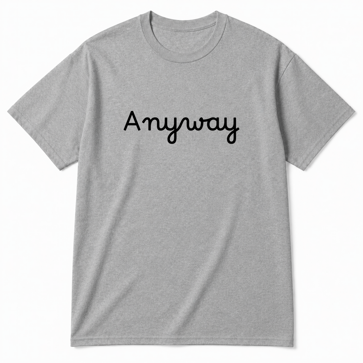 Anyway T-Shirt in gray