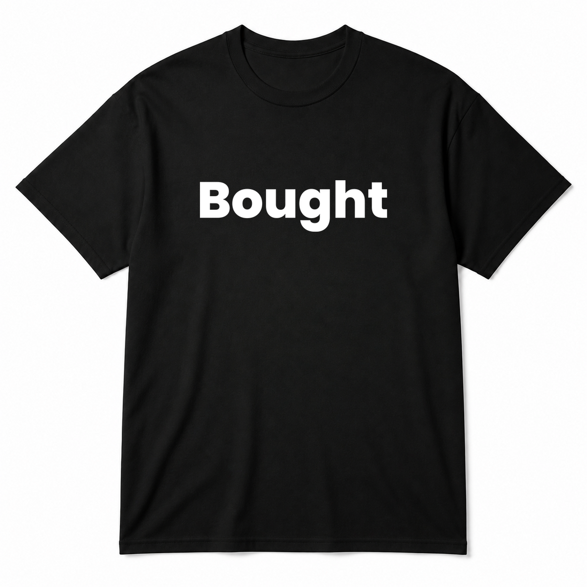 Bought T-Shirt in black