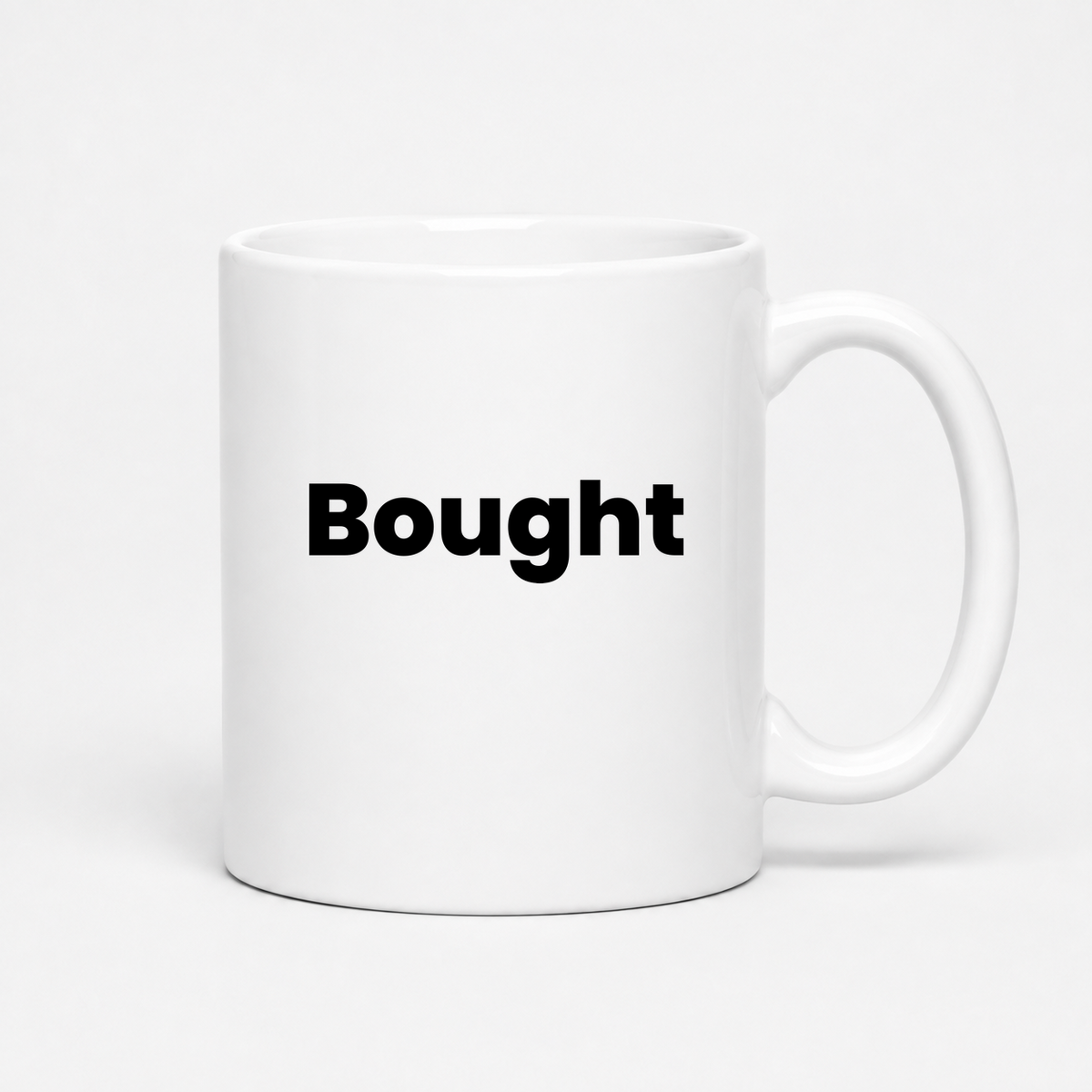 Bought Mug in white