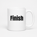 Finish Mug in white