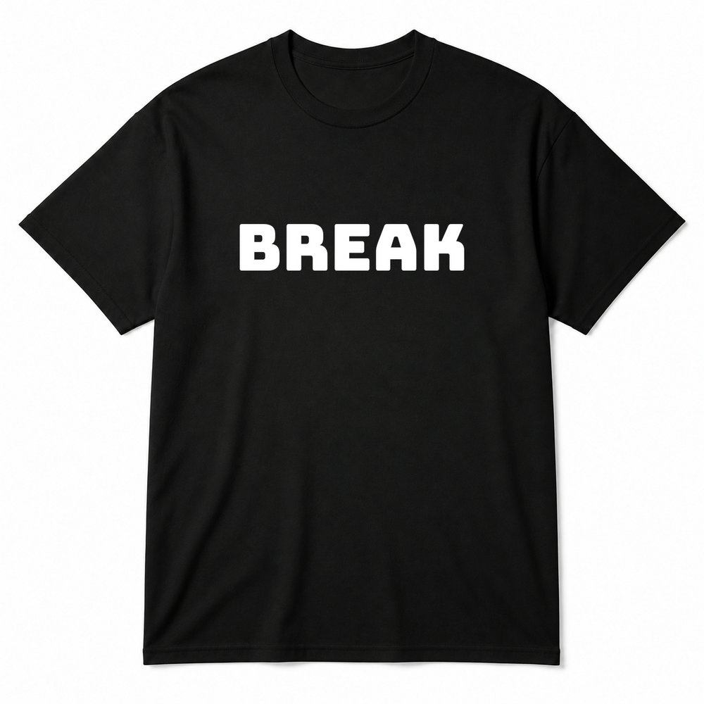 Break T-Shirt in black