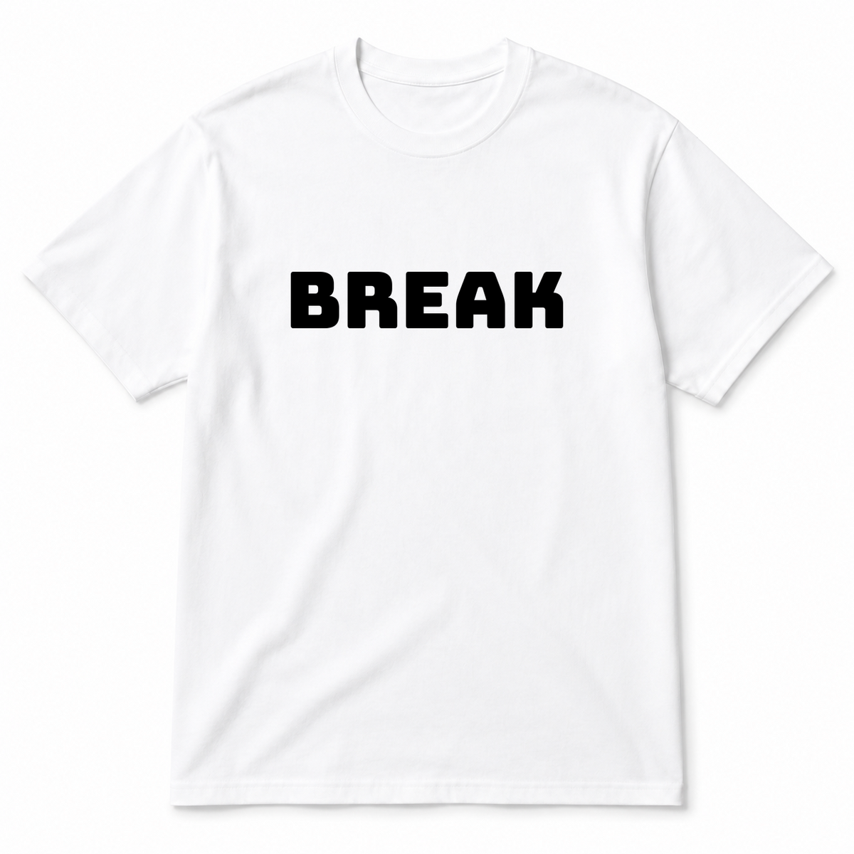 Break T-Shirt in white