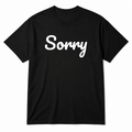 Sorry T-Shirt in black