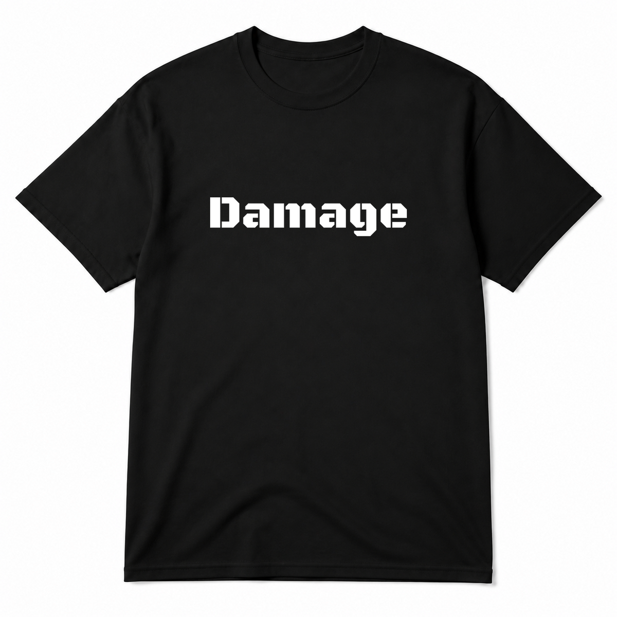Damage T-Shirt in black