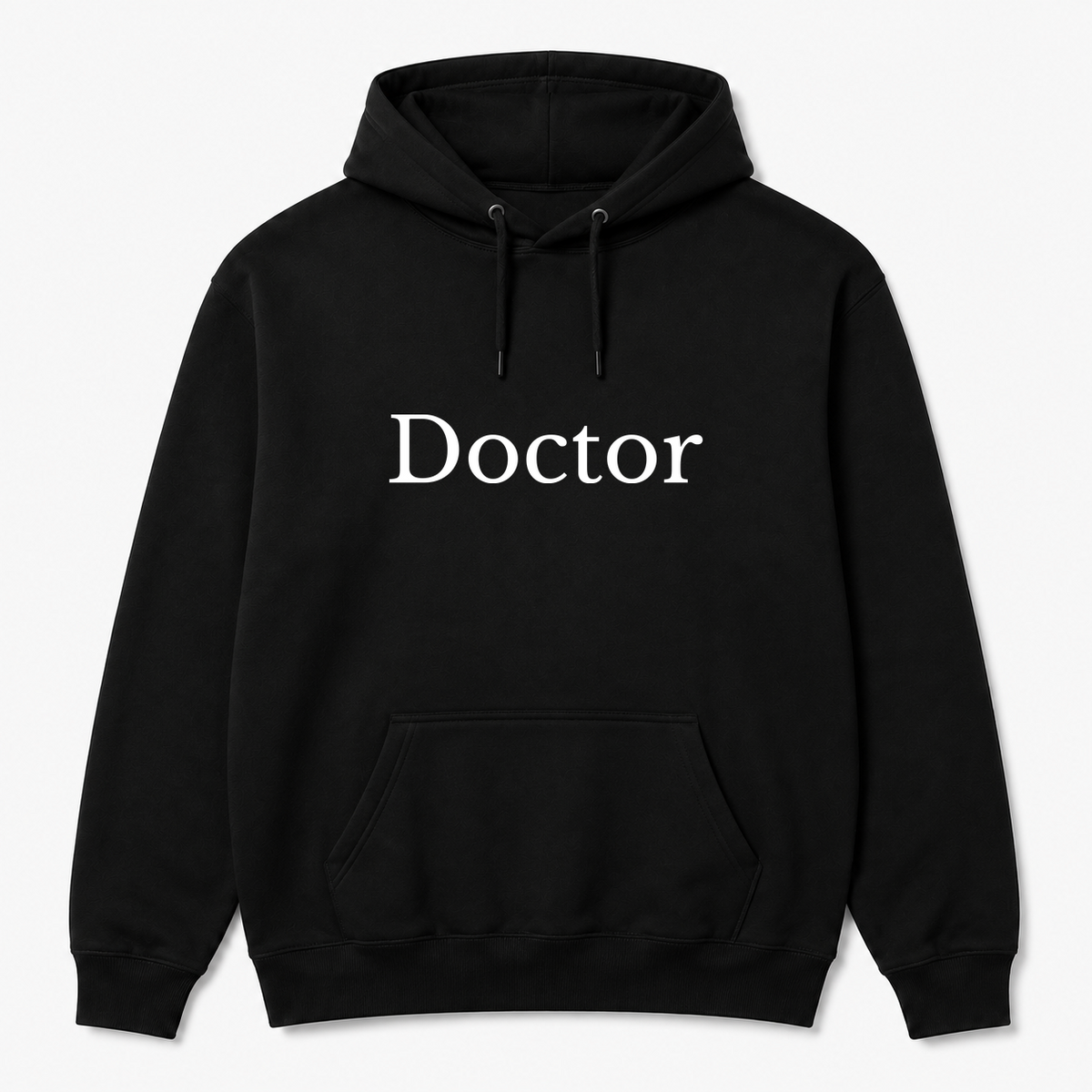 Doctor Hoodie in black