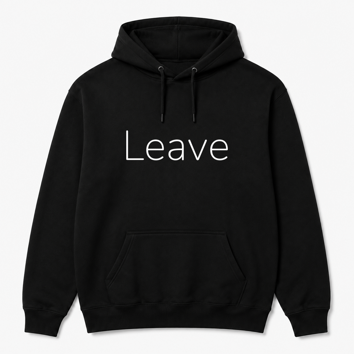 Leave Hoodie in black