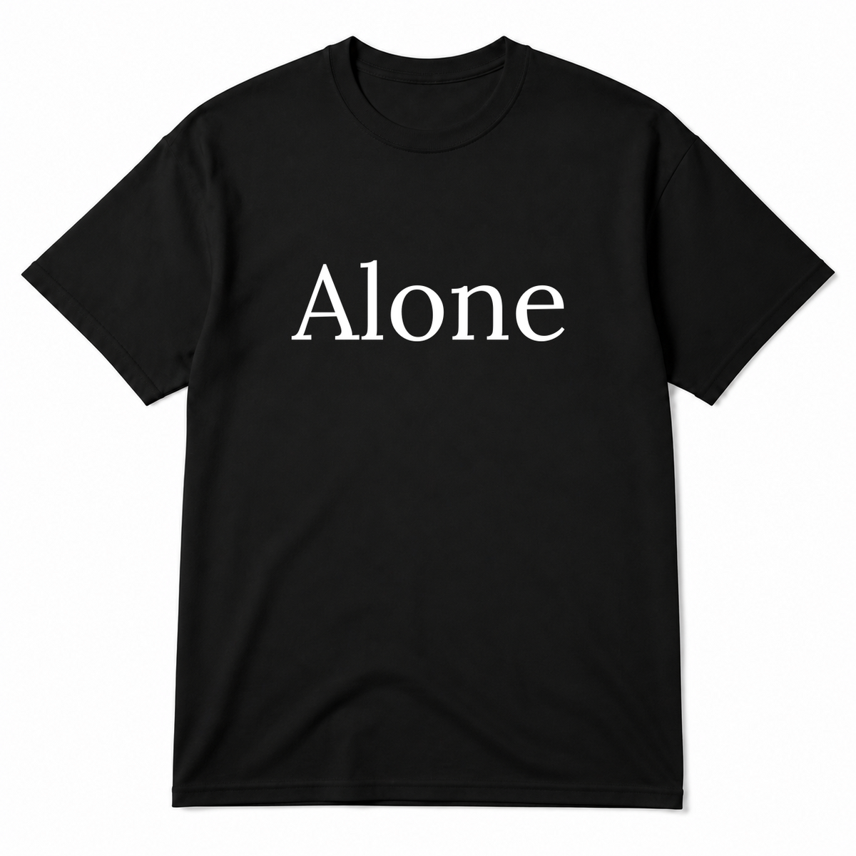 Alone T-Shirt in black