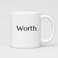 Worth Mug in white
