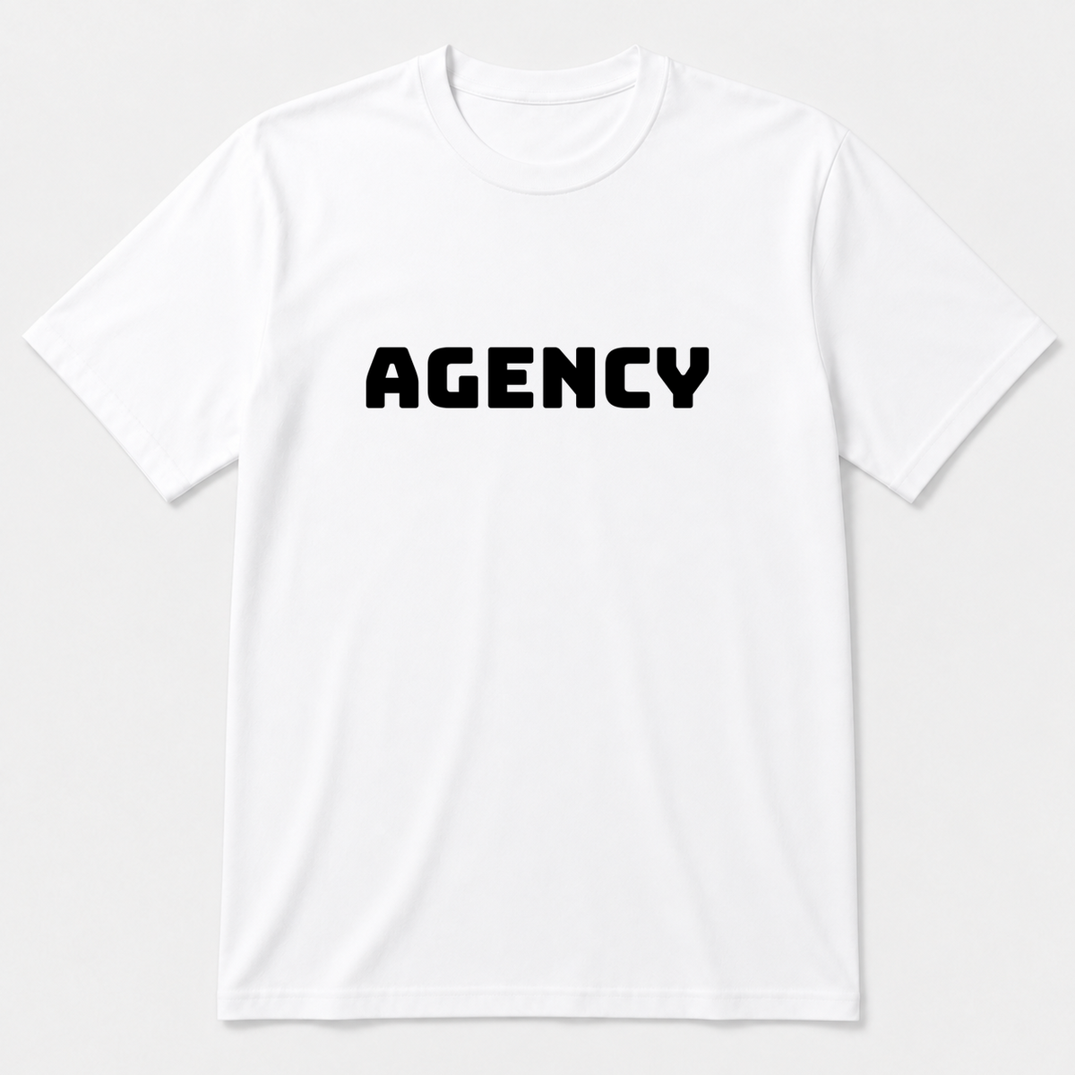 Agency T-Shirt in white