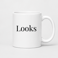 Looks Mug in white