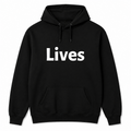 Lives Hoodie in black