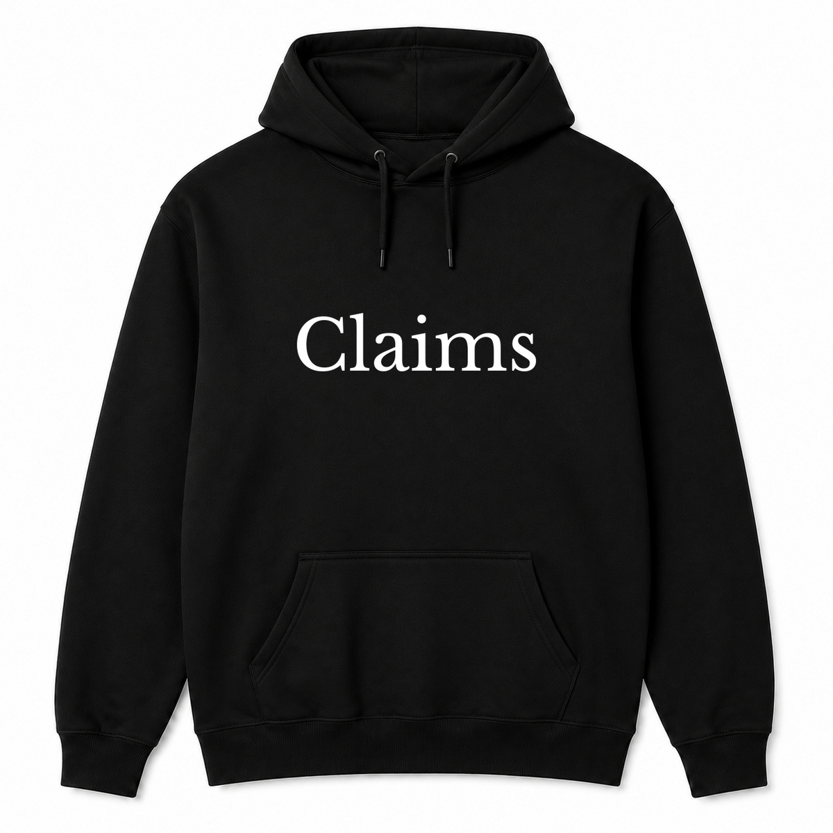 Claims Hoodie in black