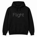 Flight Hoodie in black
