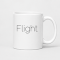 Flight Mug in white
