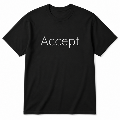 Accept T-Shirt in black