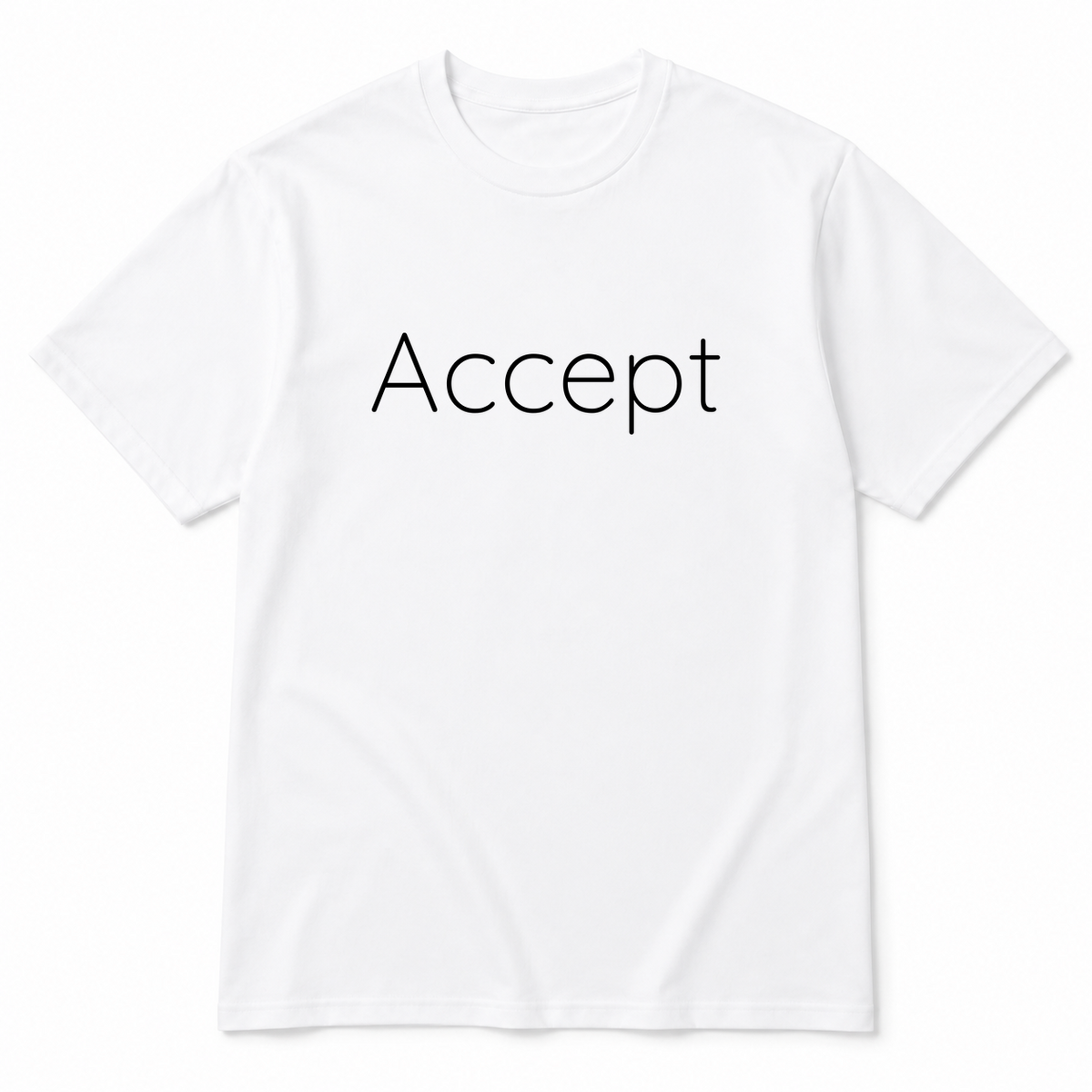 Accept T-Shirt in white