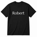 Robert T-Shirt in black