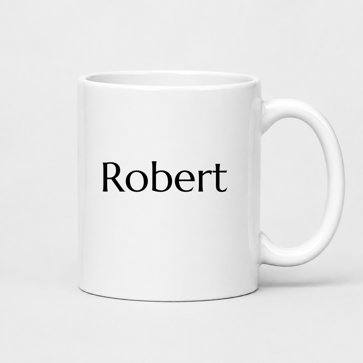 Robert Mug in white