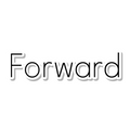 Forward die-cut sticker