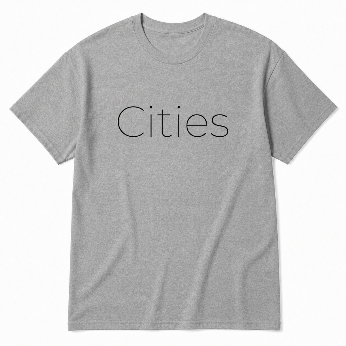 Cities T-Shirt in gray