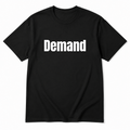 Demand T-Shirt in black