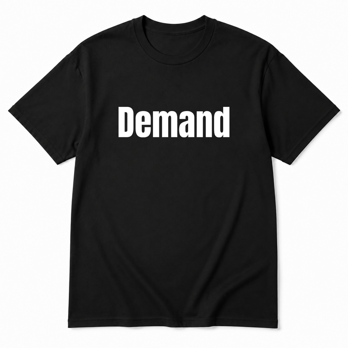 Demand T-Shirt in black
