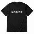 Engine T-Shirt in black