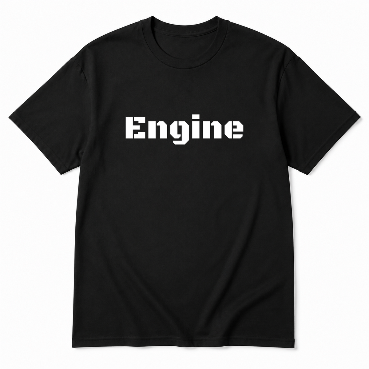 Engine T-Shirt in black