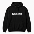 Engine Hoodie in black